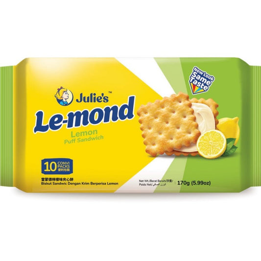 Julies Lemon puff Sandwitch 170g