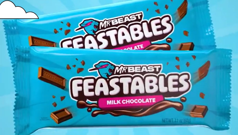 MrBeast Feastables Milk Chocolate 60G