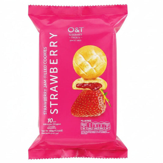 O&T Strawberry Cookies 120G