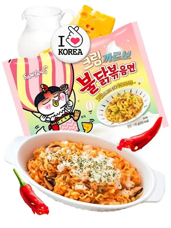 Buldak Cream carbonara Chicken 140G